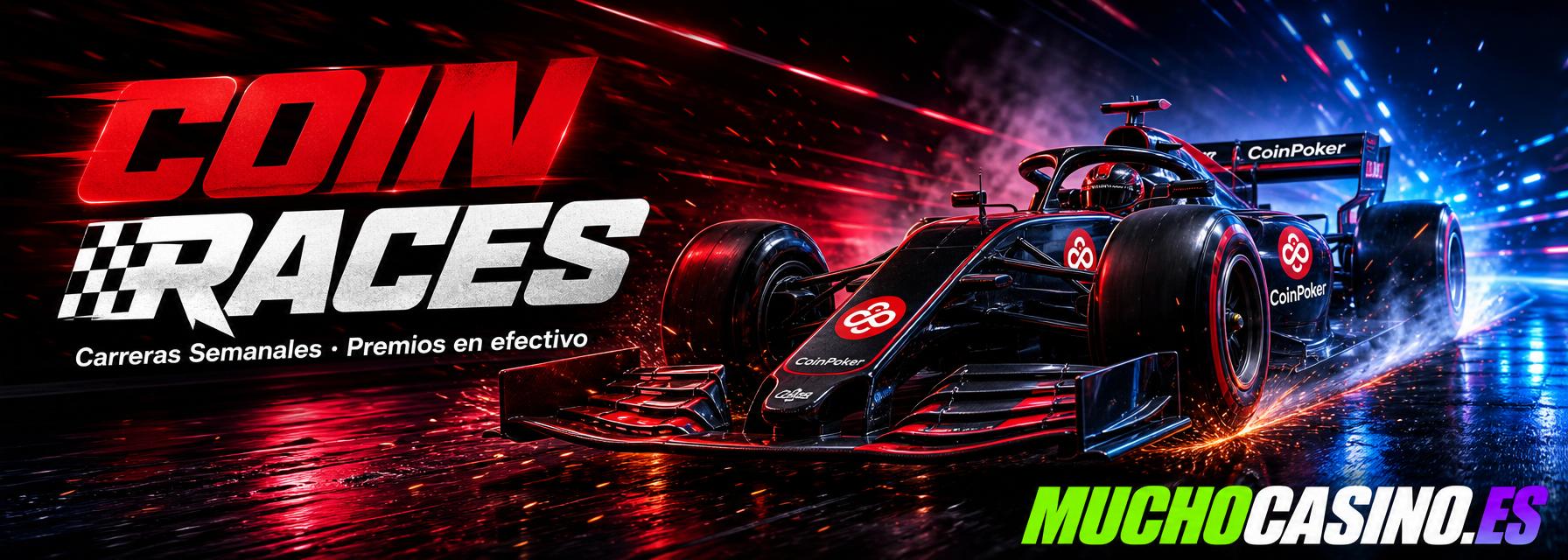 Carreras semanales de CoinPoker